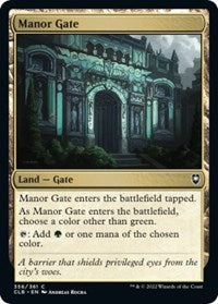 Manor Gate (356) - Commander Legends: Battle for Baldur's Gate