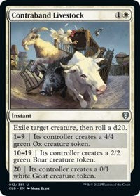Contraband Livestock (12) - Commander Legends: Battle for Baldur's Gate