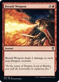Breath Weapon (165) - Commander Legends: Battle for Baldur's Gate