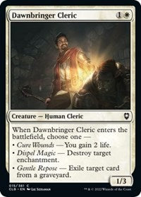 Dawnbringer Cleric (15) - Commander Legends: Battle for Baldur's Gate