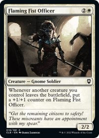 Flaming Fist Officer (19) - Commander Legends: Battle for Baldur's Gate