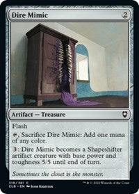 Dire Mimic (310) - Commander Legends: Battle for Baldur's Gate