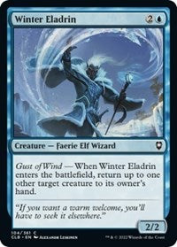 Winter Eladrin (104) - Commander Legends: Battle for Baldur's Gate