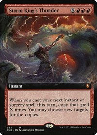 Storm Kings Thunder Extended Art (583) - Commander Legends: Battle for Baldur's Gate