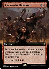 Spectacular Showdown Extended Art (634) - Commander Legends: Battle for Baldur's Gate
