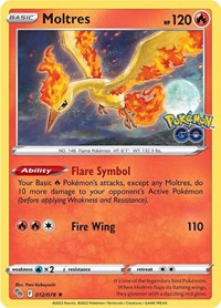 Moltres (012/078) - Pokemon GO