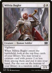 Militia Bugler (19) - Double Masters 2022