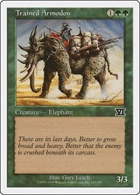 Trained Armodon (257) - Classic Sixth Edition