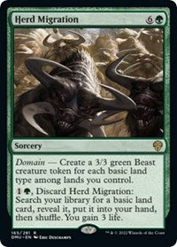 Herd Migration (165) - Dominaria United
