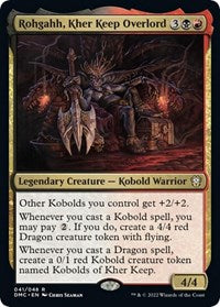 Rohgahh Kher Keep Overlord (41) - Commander: Dominaria United