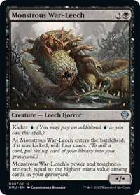 Monstrous War Leech (98) - Dominaria United