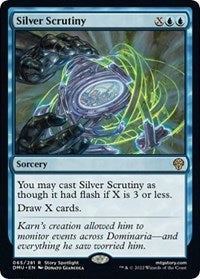 Silver Scrutiny (65) - Dominaria United