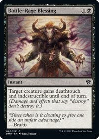 Battle Rage Blessing (80) - Dominaria United