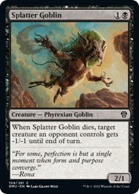 Splatter Goblin (109) - Dominaria United