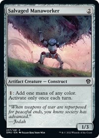 Salvaged Manaworker (237) - Dominaria United