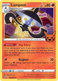 Lampent (032/192) - Trick or Trade BOOster Bundle