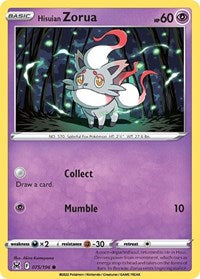 Hisuian Zorua (075/196) - SWSH11: Lost Origin