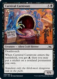 Carnival Carnivore (68) - Unfinity