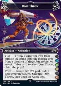 Dart Throw 2 3 4 6 (208a) - Unfinity