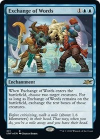 Exchange of Words Galaxy Foil (331) - Unfinity