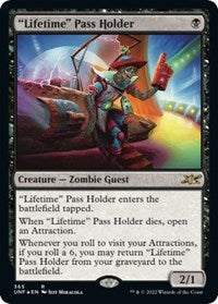 Lifetime Pass Holder Galaxy Foil (365) - Unfinity