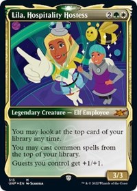 Lila Hospitality Hostess Showcase Galaxy Foil (513) - Unfinity