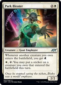 Park Bleater (21) - Unfinity