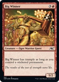Big Winner Galaxy Foil (387) - Unfinity
