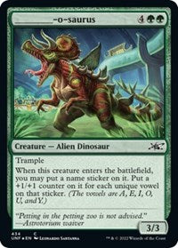 _______ o saurus Galaxy Foil (434) - Unfinity