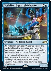 Vedalken Squirrel Whacker (63) - Unfinity