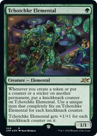 Tchotchke Elemental Galaxy Foil (444) - Unfinity