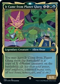 It Came from Planet Glurg Showcase Galaxy Foil (512) - Unfinity