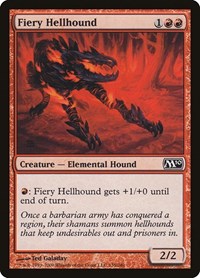 Fiery Hellhound (135) - Magic 2010 (M10)