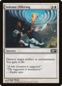Solemn Offering (33) - Magic 2010 (M10)