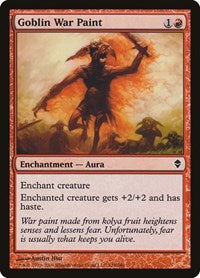 Goblin War Paint (129) - Zendikar
