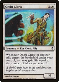 Ondu Cleric (30) - Zendikar