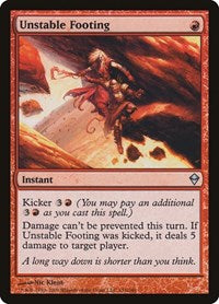 Unstable Footing (153) - Zendikar