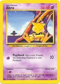 Abra (043/102) - Base Set