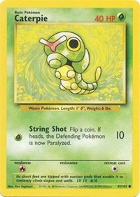Caterpie (045/102) - Base Set