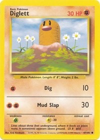 Diglett (047/102) - Base Set