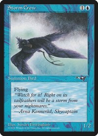Storm Crow Flying Left (55) - Alliances