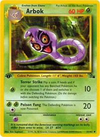 Arbok (31/62) - Fossil