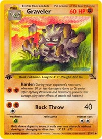 Graveler (37/62) - Fossil