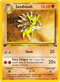 Sandslash (41/62) - Fossil