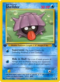 Shellder (54/62) - Fossil