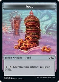 Teddy Bear Food 011 Double sided Token (011) - Unfinity - Back