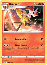 Braixen (026/195) - SWSH12: Silver Tempest