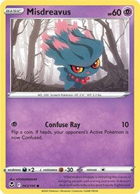 Misdreavus (063/195) - SWSH12: Silver Tempest