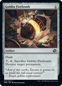 Goblin Firebomb (235) - The Brothers' War