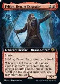 Feldon Ronom Excavator Extended Art (337) - The Brothers' War